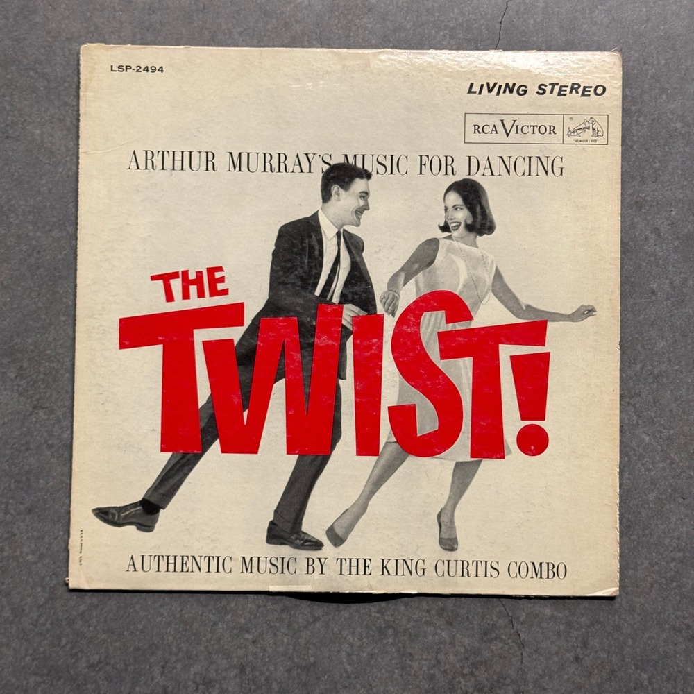 Arthur Murray The Twist RCA Victor Cover with Capitol Dance Set Vinyl LP T-281